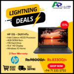 Intel® Celeron Note Book (HP Laptop 15s-du1114TU)