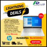 AMD Ryzen™ 3 Note Book (HP Laptop 15s-eq2334AU)