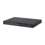 24-port 100 Mbps + 2-port Gigabit Managed PoE Switch