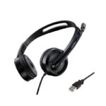 RAPOO H120 USB Stereo Headset ( BLACK )