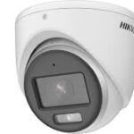 3K ColorVu Audio Fixed Turret Camera - Up to 20 m white light distance
