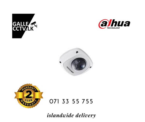 2 MP Ultra Low Light Fixed Mini Dome Camera - 20 m IR distance