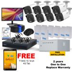 Dahua 40m full time color  voice camera Bundle Pack