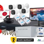 Dahua HAC-B1A21 -  04 Cameras Bundle Pack
