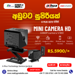 Mini Camera HD “V380 2MP 1080P Motion Detection & Built-in Battery  ”