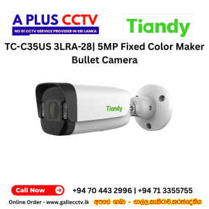 TC-C35US 3LRA-28| 5MP Fixed Color Maker Bullet Camera