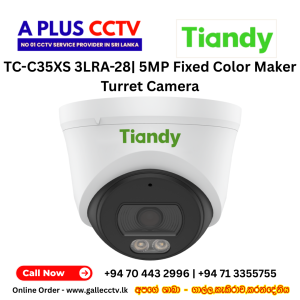 TC-C35XS 3LRA-28| 5MP Fixed Color Maker Turret Camera