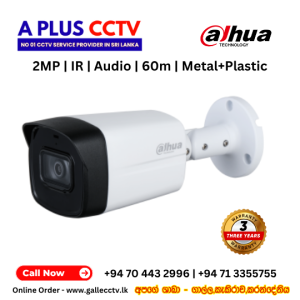 DH-HAC-HFW1200TLMP-I6-A | 2MP IR HDCVI Fixed-focal Bullet Camera