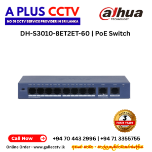 DH-S3010-8ET2ET-60| PoE Switch